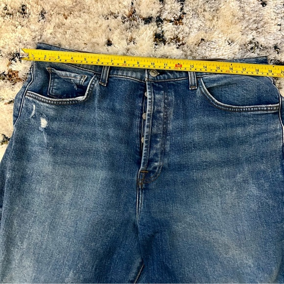 7 For All Mankind 7FAM Easy Straight with Destroy Size 33 - Picture 11 of 11